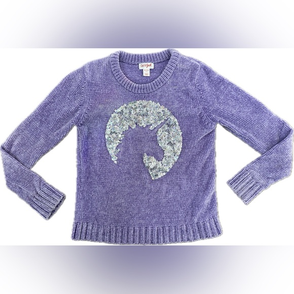 Cat & Jack Other - Cat & Jack Soft Knit Unicorn Sweater